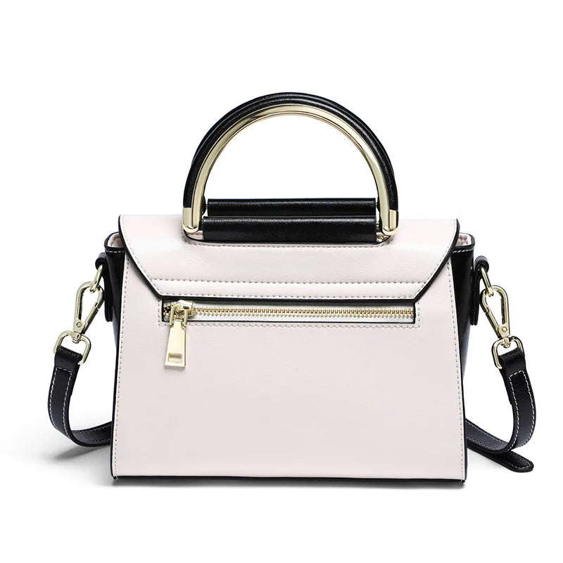 Cowhide Leather Shoulder Bag for Women
