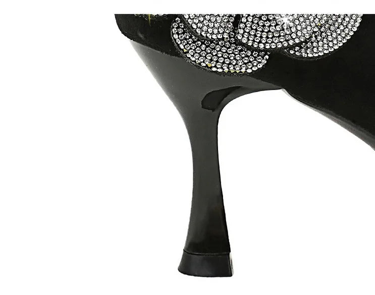 Elegant Closed-Toe Stiletto Heels