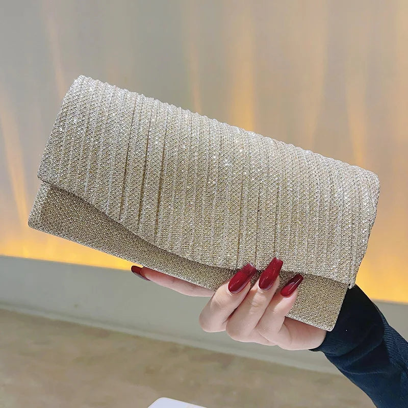 Metallic Sling Bag for Women