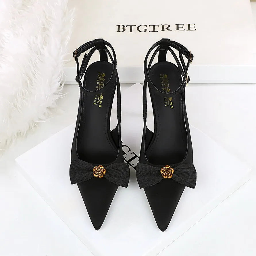 Closed-Toe Stiletto Heels for Women