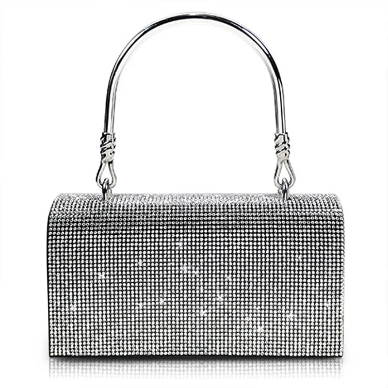 Rhinestone Evening Clutch Bag