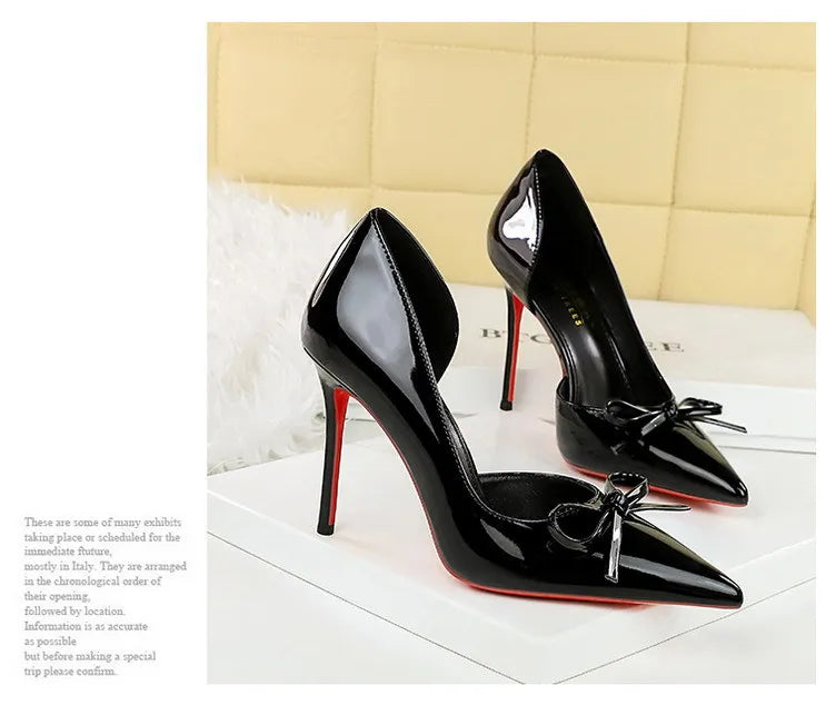 Burgundy Stiletto Heels for Women
