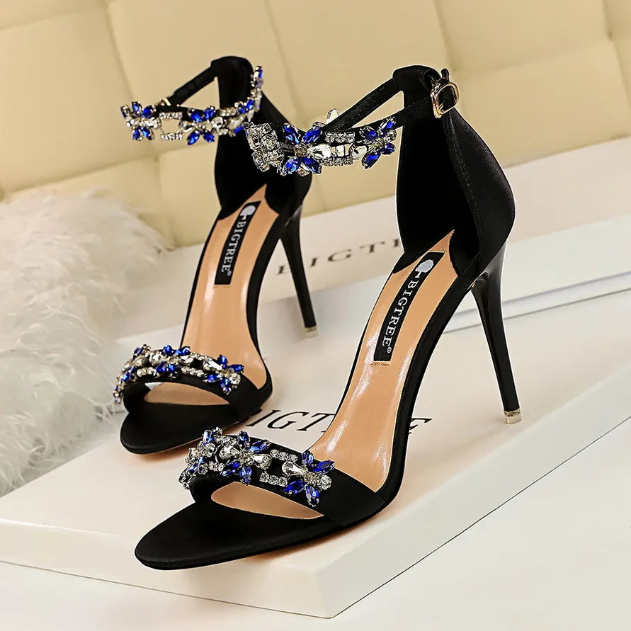 Open-Toe Stiletto Heels for Women