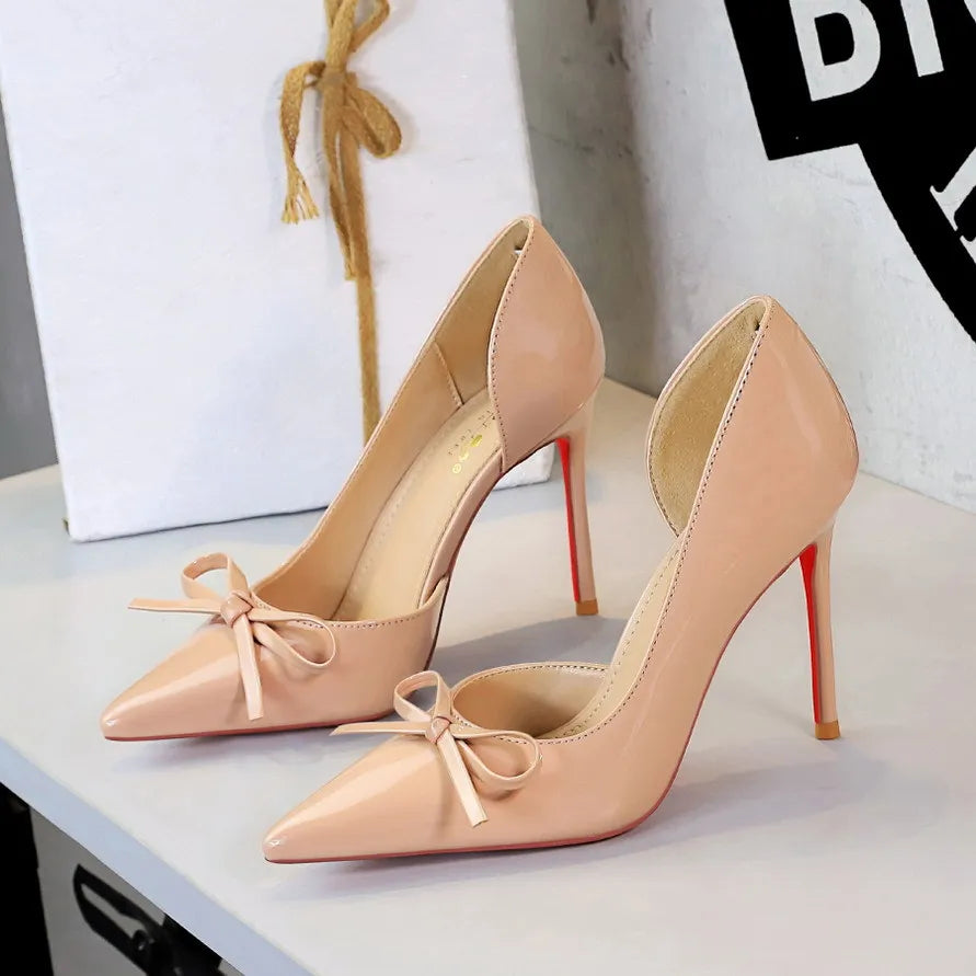 Burgundy Stiletto Heels for Women
