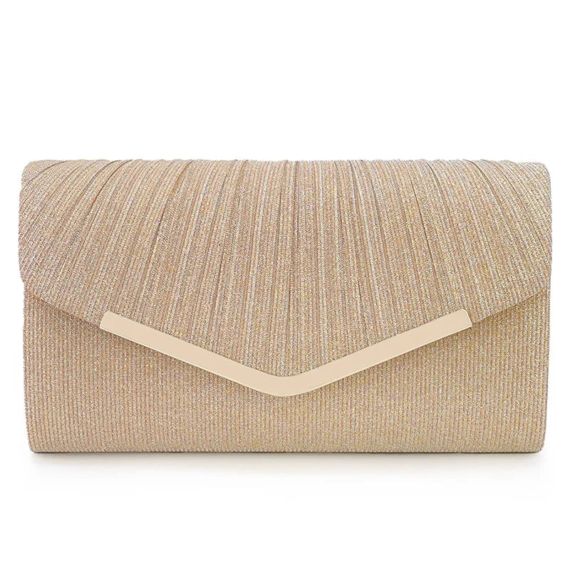 Glitter Envelope Clutch Bag for Women