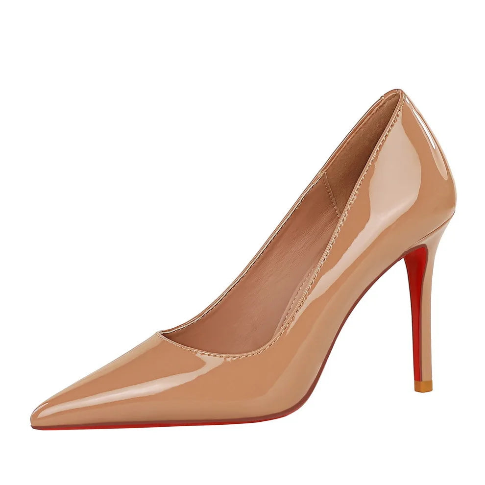 Sequin Pointed-Toe Heels for Women