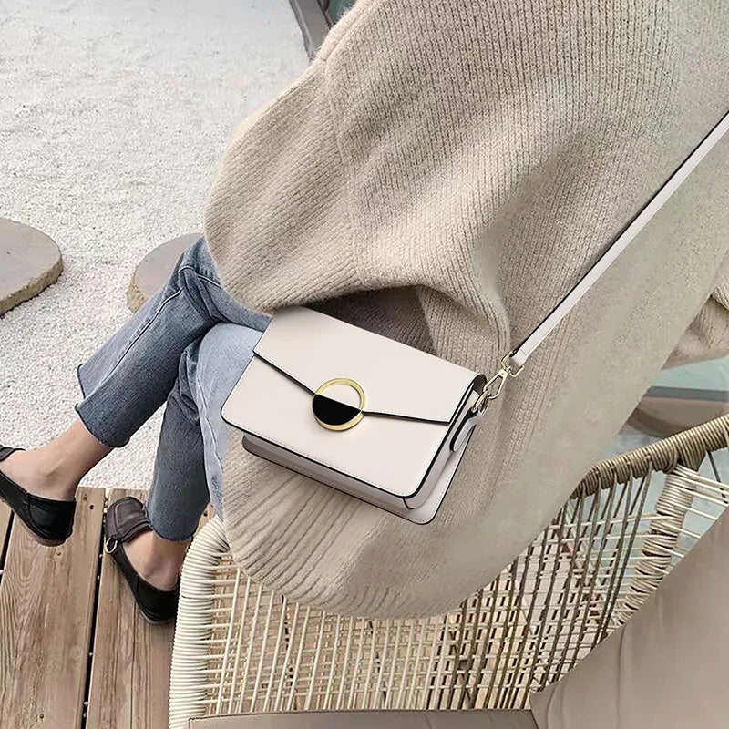 Chain-Strap Shoulder Bag for Women