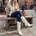 Thin-Heel Ankle Booties for Women