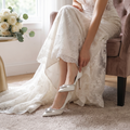 Ivory Closed-Toe Heels for Women